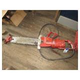 Vintage electric chainsaw
