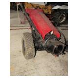 Antique walking tractor