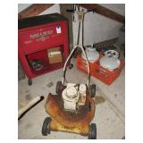 Push mowers