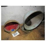 Nautical boat cowl vents