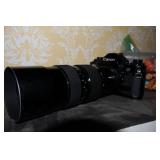 Vintage Canon A-1 with Soligor 75-205mm Lens