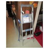 Step stool and grabber