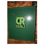 Advertising cabinet