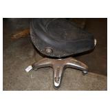 Motorcycle shop stool