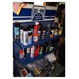 Shelf with contents