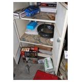 Cabinet with contents