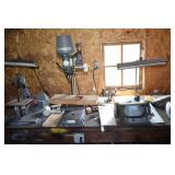 Drill press, sander, grinder
