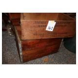 Antique crates