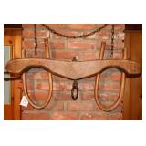 Antique calf yoke