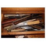 Assorted knives