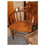 Antique wooden chairs