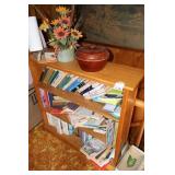 Bookshelf & books