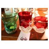 Local souvenir glass