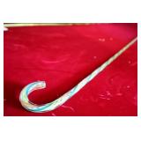 Antique glass cane