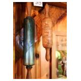 Antique rolling pins