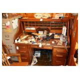 Antique roll top desk