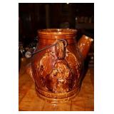 Spongeware batter jug