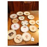 Decorative local advertising plates