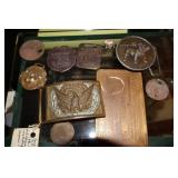 Antique buckles & badges