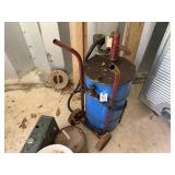 Oil Barrel & Cart
