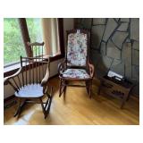 Antique Rocking Chairs, Magazine Rack
