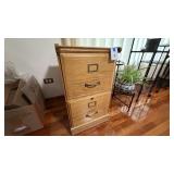 Wooden File Cabinet