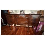 Antique Buffet & Credenza