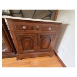 Marble Top Credenza