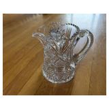 Cut Glass Pitchers, Vase, & More