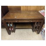 Antique Library Table