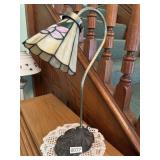 Slag Glass Desk Lamp