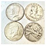 Silver Half Dollars 90% Silver