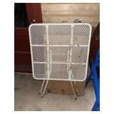 Antique Chairs, school desk, folding table, etc