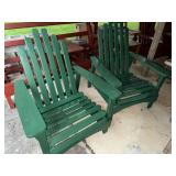 Adirondack style chairs