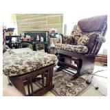 Glider Rocker & Ottoman
