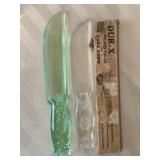 Vintage Glass Fruit Knives