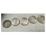 Morgan and Peace Dollars 90% Silver