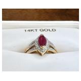 14K Gold Ring