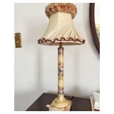 Antique Floral Lamps