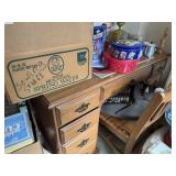 Sewing Supplies, Sewing Machine, Desk, & More