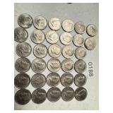 Kennedy Half Dollars 40% silver