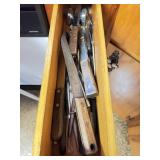 Kitchen Knives, Utensils, Pots & Pans