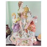 Capodimonte Porcelain Lamp