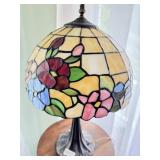 Slag Glass Lamp
