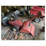 Rear Tine Rototiller, Wagon, & Spreader
