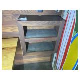 WOODEN WALL CABINET - ABOUT 20 X 12 X 20