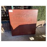 (3) 36 X 36 SOLID WOOD TABLE TOPS