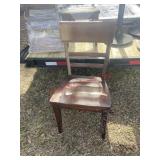 (4) SOLID WOOD DINING CHAIRS