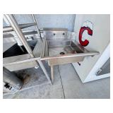 24' LEFT SIDE SOILED DISH TABLE