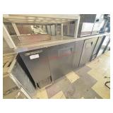 TRUE TBB-4 BACK BAR COOLER - SOLID DOORS